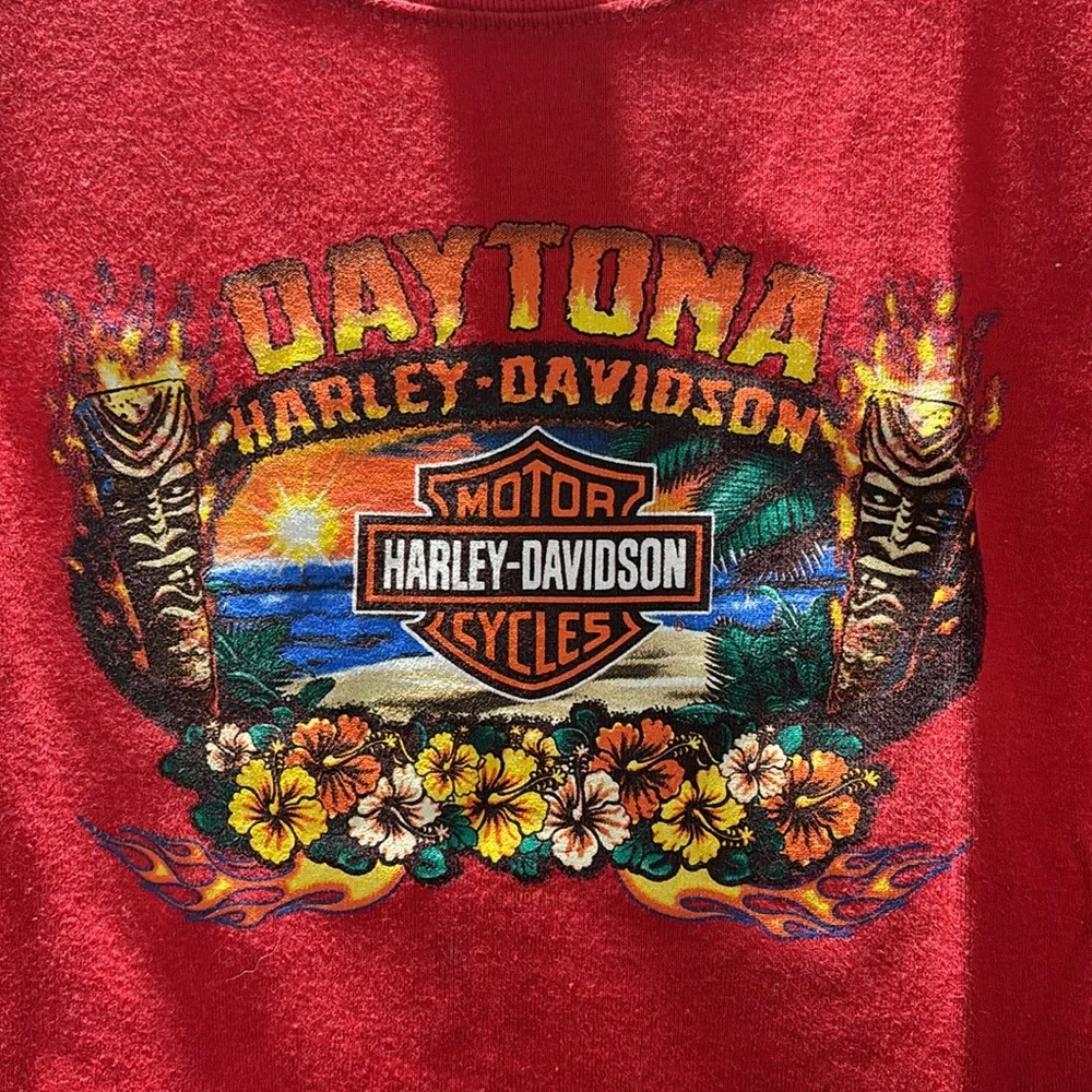 Harley Davidson ladies T-shirt Daytona edition - Picture 2 of 7